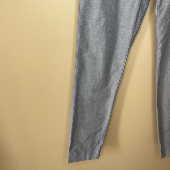 J.CREW Ludlow Pants Men 30 x 32 Slim Fit Blue 100% Cotton Oxford BV112 - Picture 4 of 16